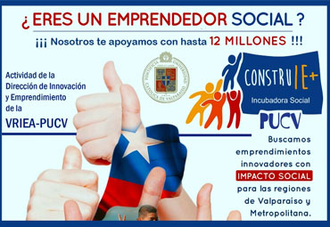 Iniciativa “ConstruIE+” de la PUCV apoyará con $96 millones a emprendedores sociales