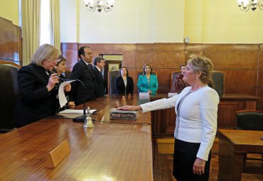 Ex alumna de Derecho juró como nueva ministra de la Corte de Apelaciones de Valparaíso
