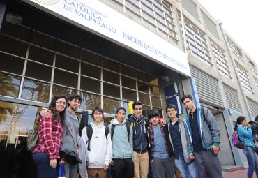 Más de 3 mil alumnos de Enseñanza Media fueron universitarios por un día en la PUCV - Foto 4