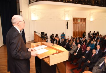 Ex Presidente Ricardo Lagos efectuó conferencia central en la Inauguración del Año Académico 2018 - Foto 2