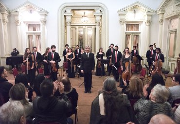 Orquesta de Cámara PUCV realizó exitoso concierto en el Museo Palacio Rioja - Foto 4