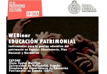 Semana del Patrimonio 2020: PUCV invita a Webinar “Educación y Patrimonio”