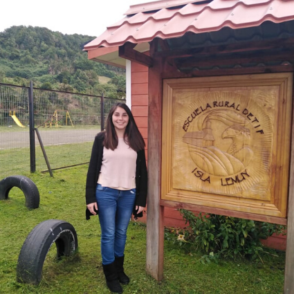 Ex alumna de Educación Parvularia PUCV, Vanessa Agüero: educando en tiempos de pandemia a niños/as en Chiloé - Foto 1