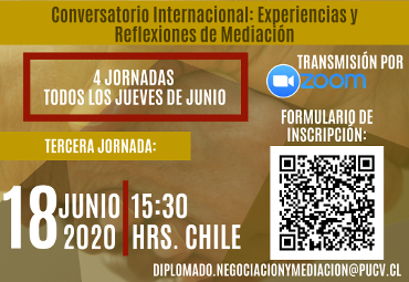 Continúa Conversatorio Internacional sobre Experiencias en Mediación