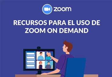 Docentes cuentan con nueva web para uso de Zoom On Demand