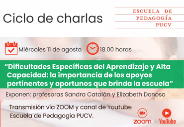 Charla Educación Especial "Dificultades Específicas del Aprendizaje y Alta Capacidad"