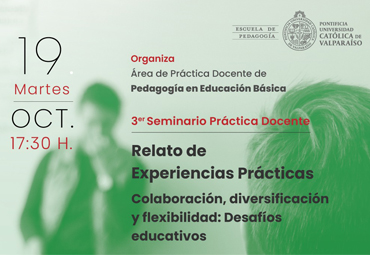 3° Seminario sobre Práctica Docente: "Relato de experiencias prácticas"