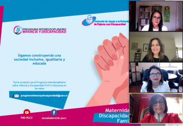 Derecho PUCV y Colegio de Matronas y Matrones de Chile elaboraron material educativo destinado a mujeres embarazadas con discapacidad