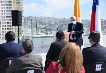 PUCV celebra el avance de su nueva infraestructura en Valparaíso - Foto 3