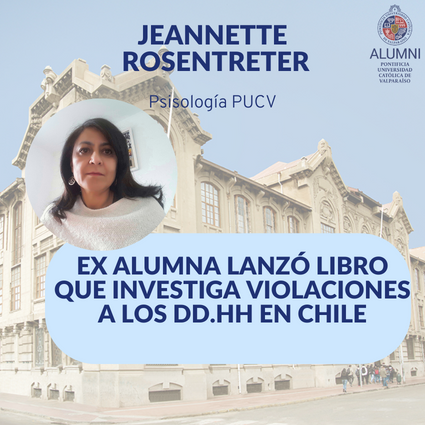 Ex alumna lanzó libro que investiga violaciones a los DD.HH en Chile - Foto 1