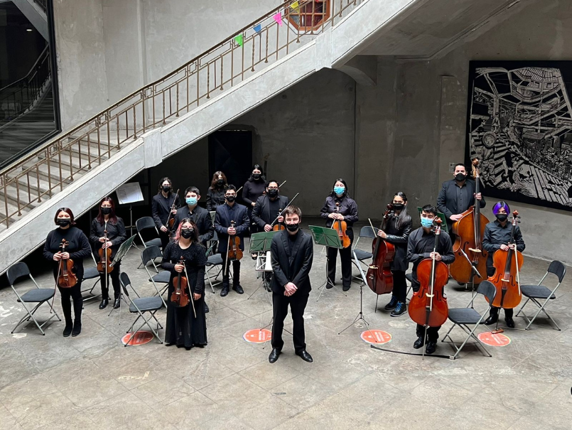 Orquesta juvenil ofrece concierto en Campus Curauma