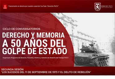 Conferencia "Derecho y memoria a los 50 años del golpe de Estado"