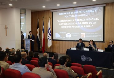 Universidad y Fiscalía Regional organizaron seminario sobre derecho penal y política criminal