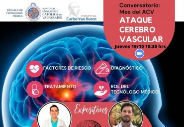 Escuela de Tecnología Médica invita a conversatorio online sobre Ataque Cerebro Vascular