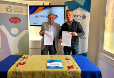 CFT PUCV suscribe convenio de colaboración con Sopraval
