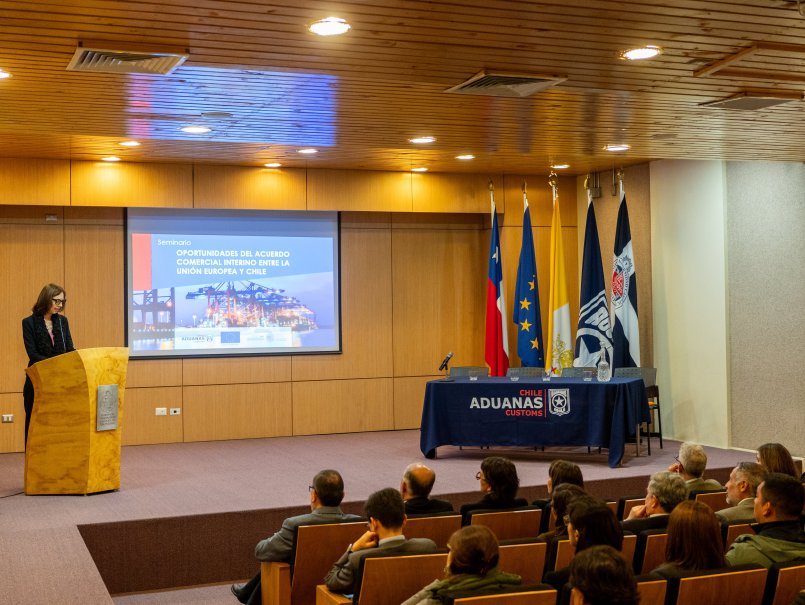 Abordan oportunidades del Acuerdo Comercial Interino entre la Unión Europea y Chile