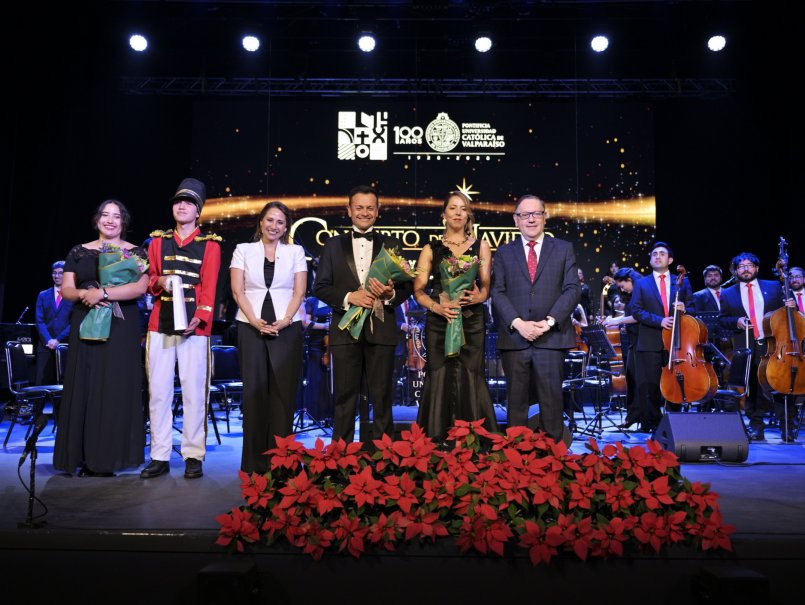 Más de 900 personas disfrutaron de una nueva versión del tradicional Concierto de Navidad de la PUCV