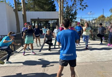 Positiva recepción de la comunidad a talleres deportivos en Campus Curauma