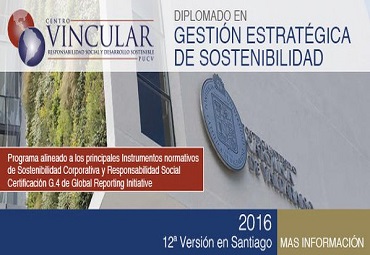 Postulaciones abiertas al Diplomado en Gestión Estratégica de Sostenibilidad