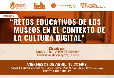 Investigadora española expondrá sobre “Retos educativos de los museos en el contexto de la cultura digital”