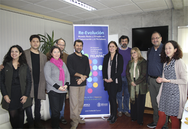 Directora Titular Cono Sur FELAFACS inicia su visita a Chile con encuentro de académicos en Escuela de Periodismo PUCV