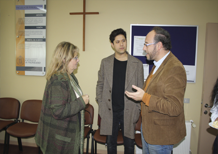 Directora Titular Cono Sur FELAFACS inicia su visita a Chile con encuentro de académicos en Escuela de Periodismo PUCV