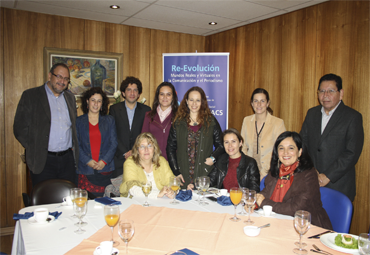 Directores de facultades de Comunicación de la Región de Valparaíso celebran reunión con la doctora Patricia Nigro
