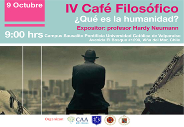 IV Café Filosófico JCB Recreo - PUCV: ¿Qué es la humanidad?