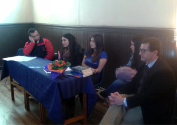 Profesor Lombardo participa de Encuentro Vocacional del Colegio de los SS.CC. Monjas Francesas de Viña del Mar