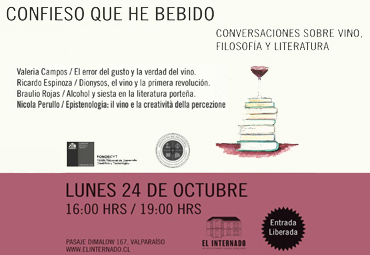 Confieso que he bebido. Conversaciones sobre vino, filosofía y literatura