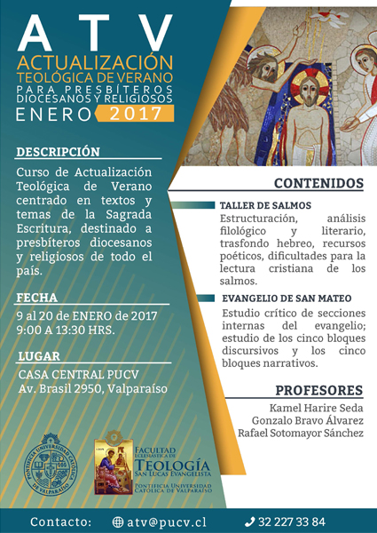 Inicio Curso de Actualización Teológica de Verano para sacerdotes diocesanos y religiosos