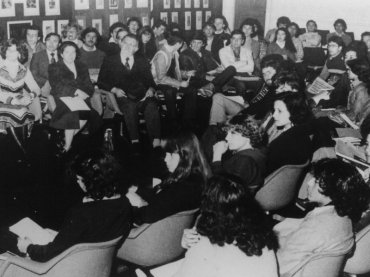 Década del '80: Estudiantes, académicos y funcionarios