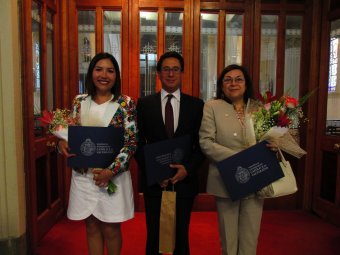 Profesores de la Escuela de Comercio fueron premiados por Docencia Distinguida 2016