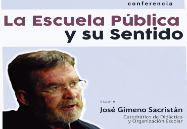 Experto español en Didáctica y Organización Escolar dicta conferencia sobre la Escuela Pública y su sentido