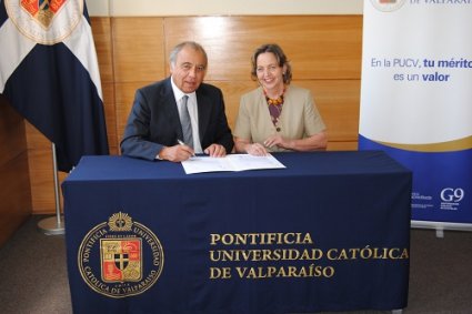 PUCV adhiere a Pacto Global Chile