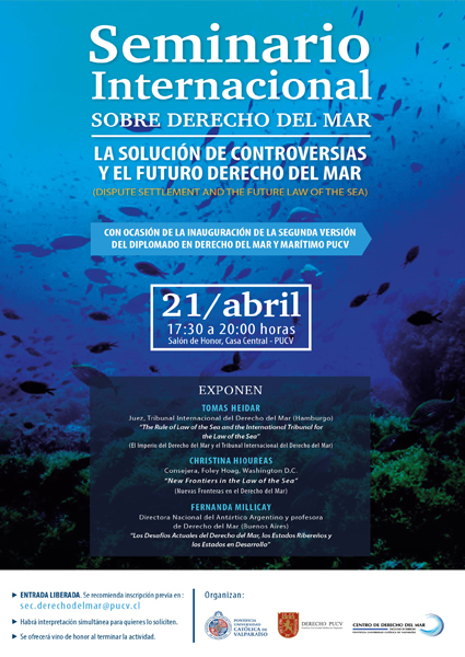 Seminario Internacional sobre Derecho del Mar: La Solución de Controversias y el Futuro Derecho del Mar