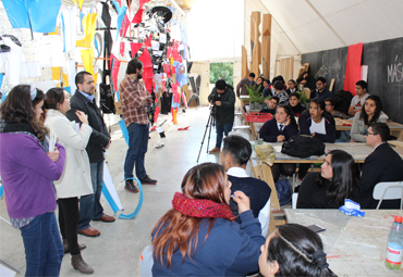 Estudiantes de distintos colegios de la Región participan en sesiones de prototipado en la PUCV