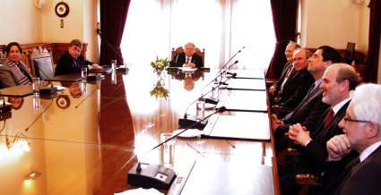 Decanos de las Escuelas de Derecho se reúnen con Ministros de la Corte Suprema en mesa de trabajo