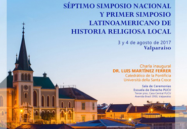 Conferencia inaugural de séptimo simposio nacional y primero latinoamericano de Historia Religiosa Local
