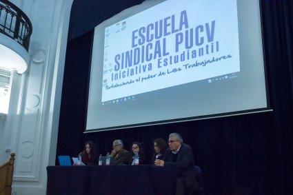 Escuela sindical PUCV, realiza panel de exposición sobre “El trabajo en Chile desde lo laboral a la vida privada"