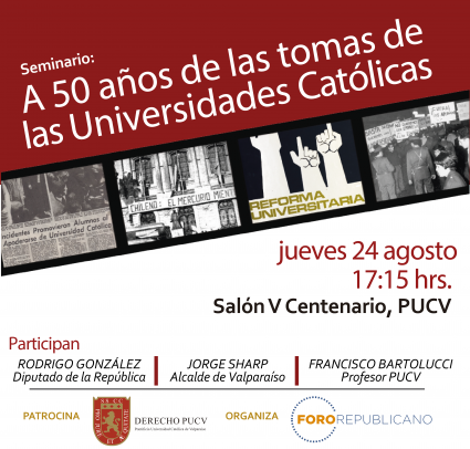 Seminario: A 50 años de las tomas de las Universidades Católicas