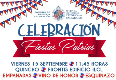 Celebración Fiestas Patrias Facultad de Filosofía y Educación