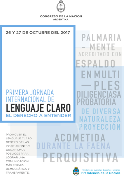 Primera Jornada de Lenguaje Claro de Argentina