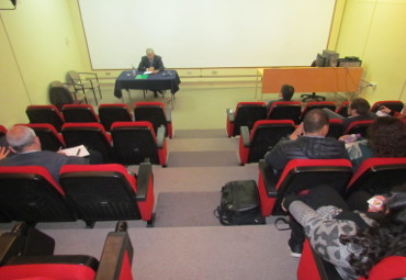 Académico de la Universidad de Bari dictó conferencia en la Facultad Eclesiástica de Teología