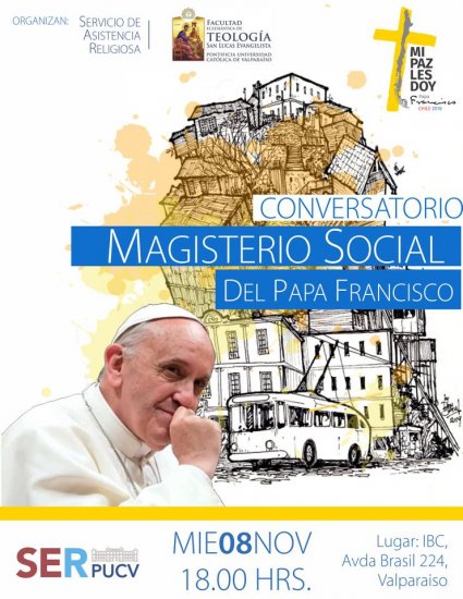 Conversatorio magisterio social del Papa Francisco y el quehacer universitario