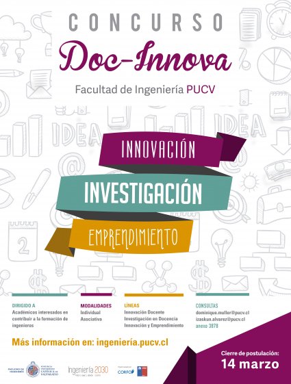 Inicia proceso de postulación a concurso DOC-INNOVA para promover la innovación e investigación docente en la PUCV