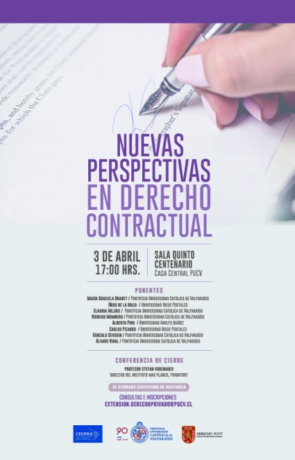 Congreso Internacional "Nuevas perspectivas en derecho contractual"