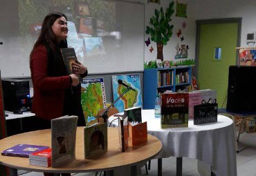 ILCL participa en actividades de Semana del Libro en 5 colegios de la región