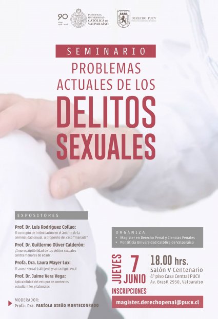Seminario "Problemas actuales de los delitos sexuales"