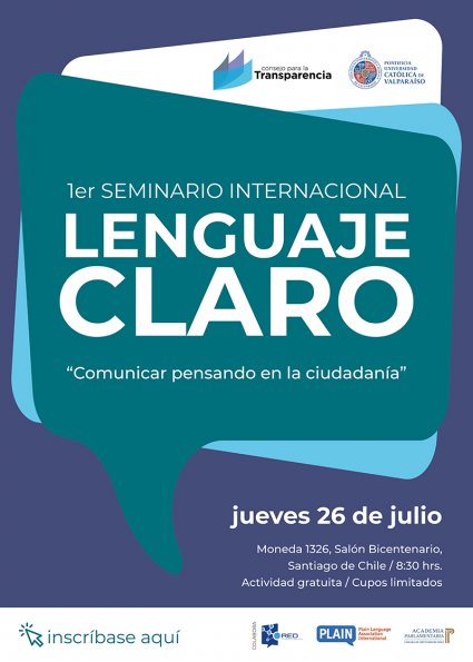 Primer Seminario Internacional de Lenguaje Claro